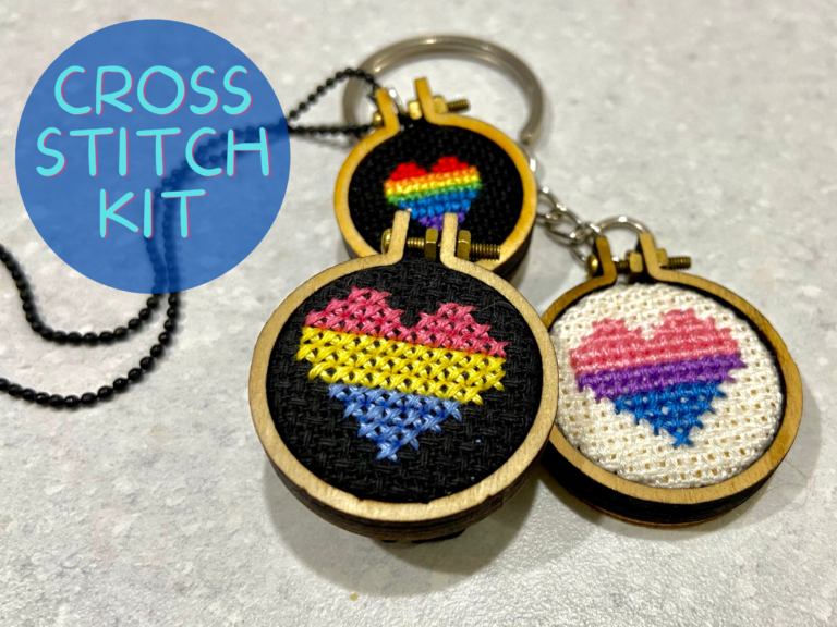 Tiny Cross Stitch Hoop Instructions